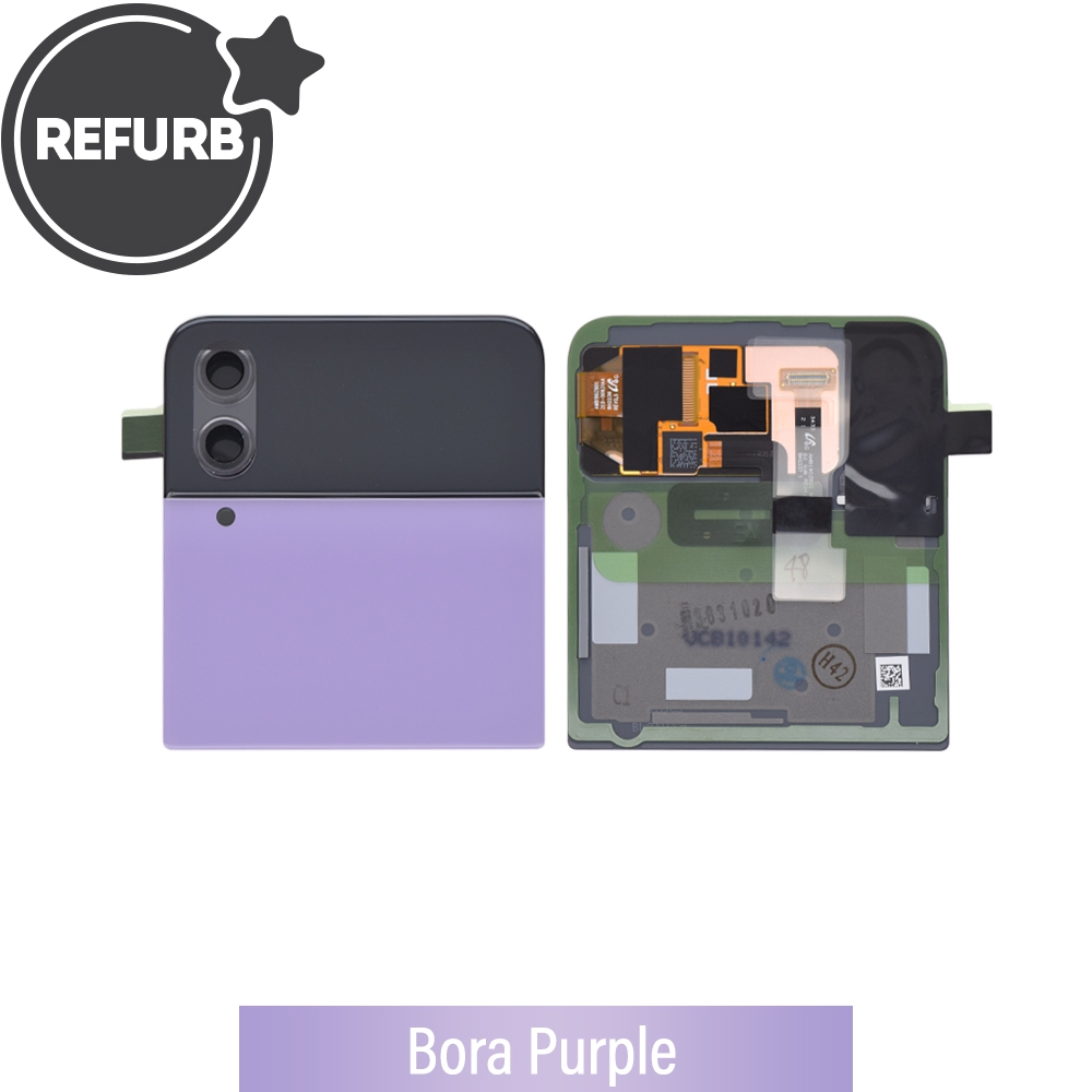 REFURB Outer OLED Screen Replacement for Samsung Galaxy Z Flip 4 5G F721B-Bora Purple