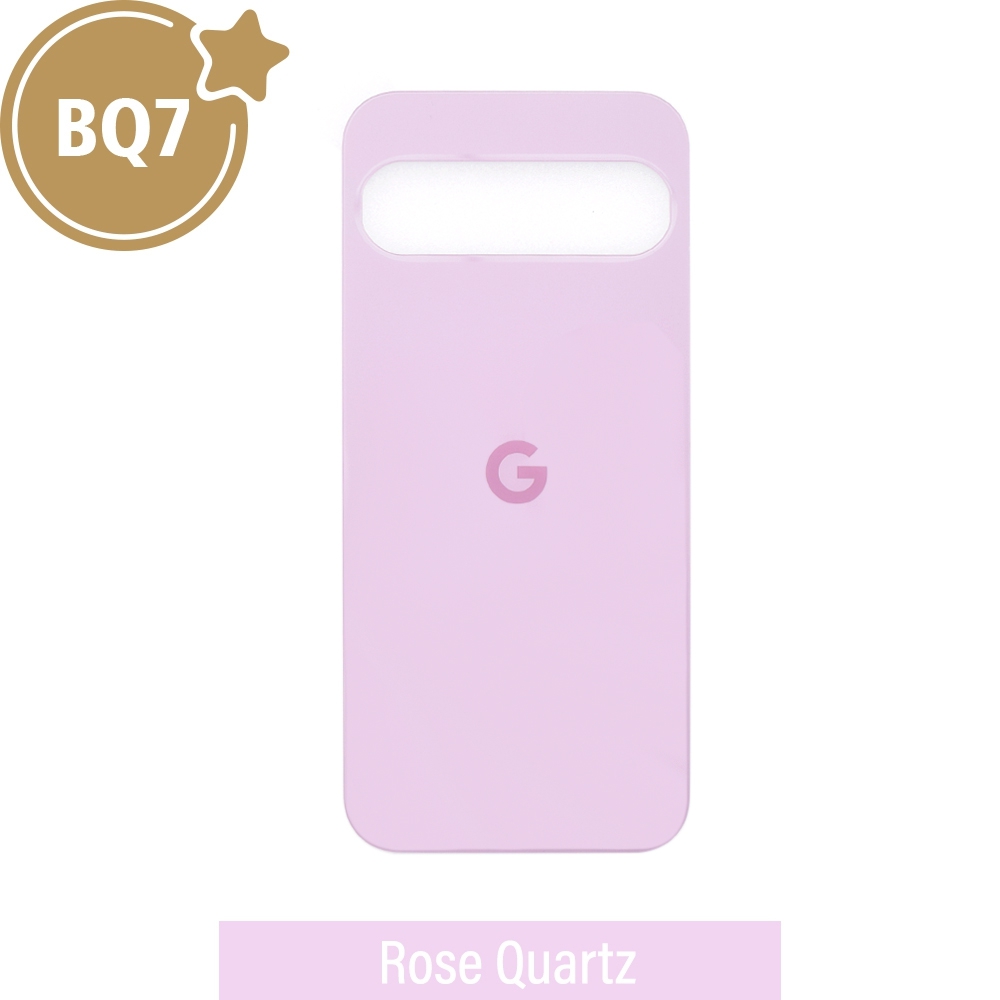 AMPLUS Rear Cover Glass for Google Pixel 9 Pro -Rose Quartz