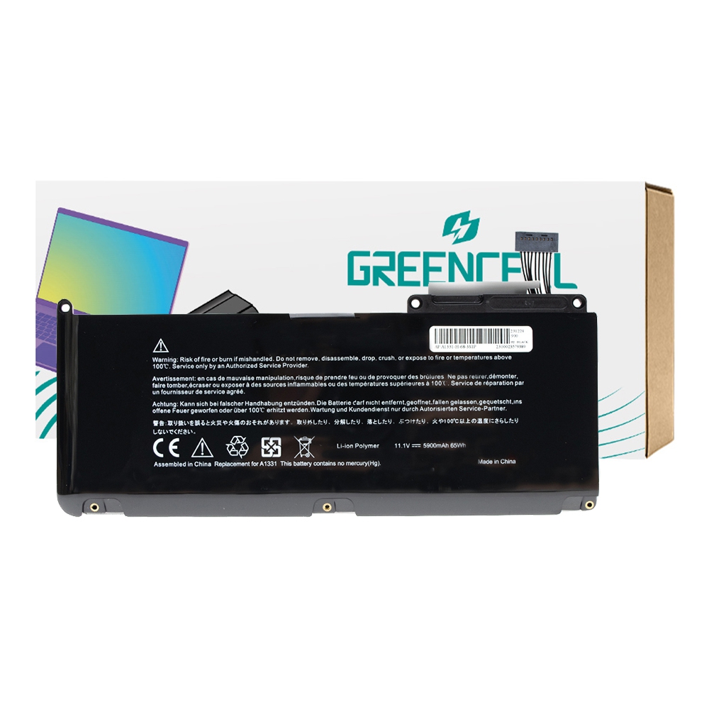 Greencell Battery A1331 for Apple MacBook 13 (A1342) / Pro 15" / 16" / 17" / Pro 13.3