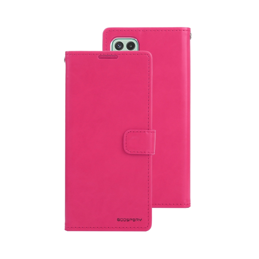Mercury Blue Moon Diary Cover Case for Samsung Galaxy A22 5G-HotPink