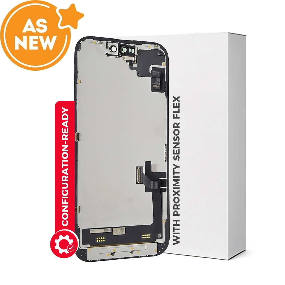 AS NEW OLED Assembly With Proximity Sensor Flex for iPhone 15 Screen Replacement CH661-36706 (AS THE SAME AS SERVICE PACK, BUT NOT FROM OFFICIAL)