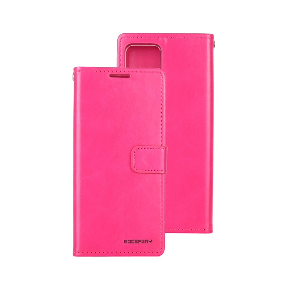 Mercury Bluemoon Diary Case for iPhone 15 Pro-HotPink