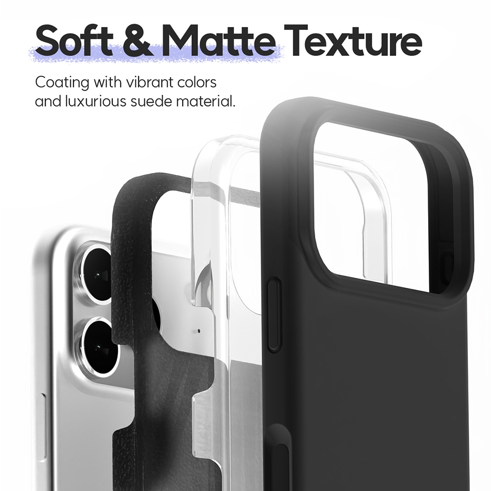 Mercury Silicone Cover Case for iPhone 17 Pro-Green
