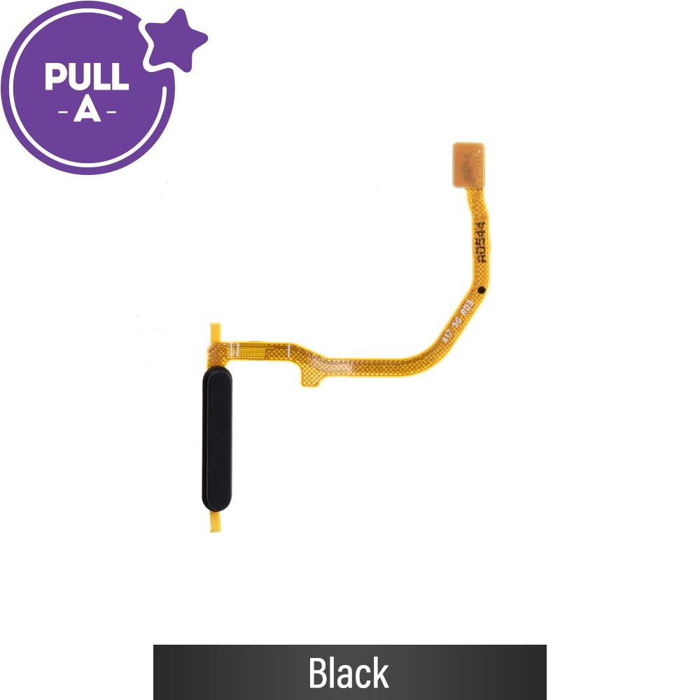 Fingerprint Reader with Flex Cable for Samsung Galaxy A17 5G A176B -Black (PULL-A)