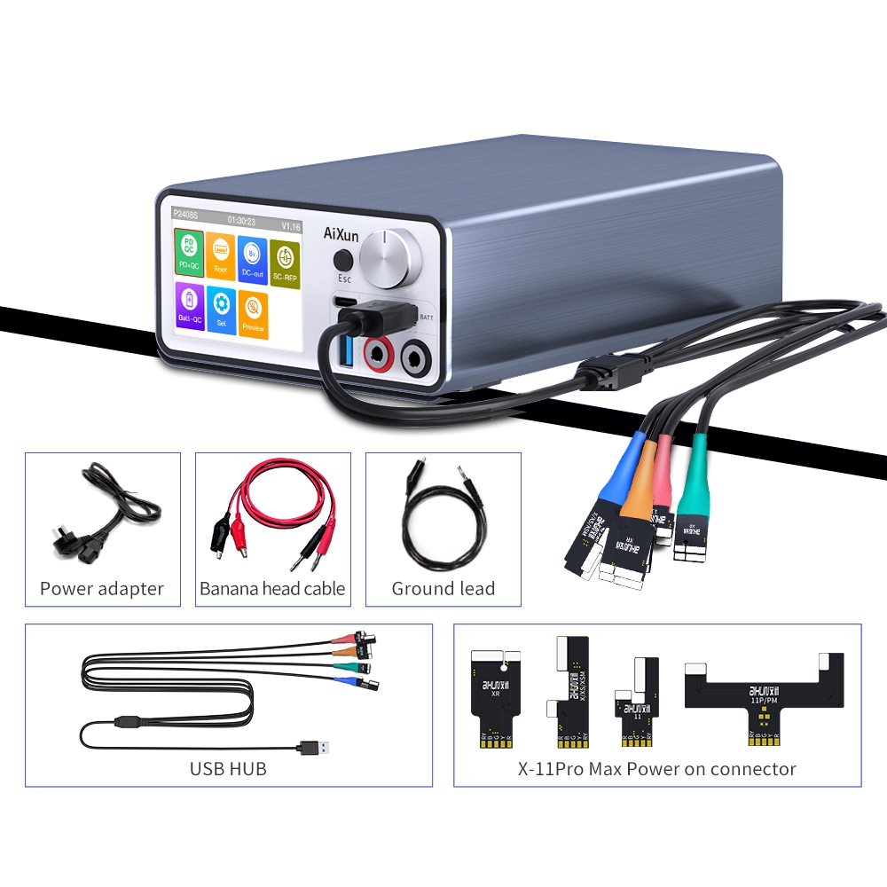 AIXUN P2408S Intelligent Voltage Regulator Power Supply (International Plug)