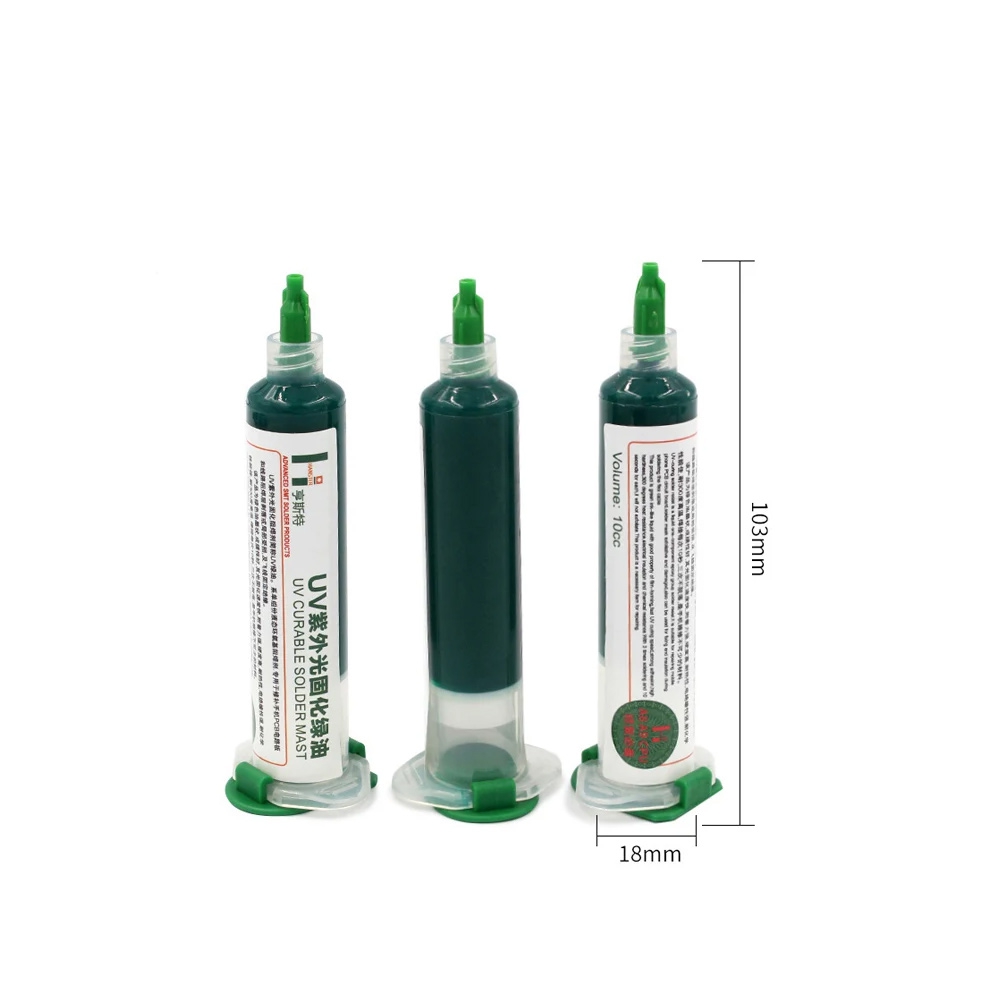 UV Curable Solder Mask Repairing Paint (Green)