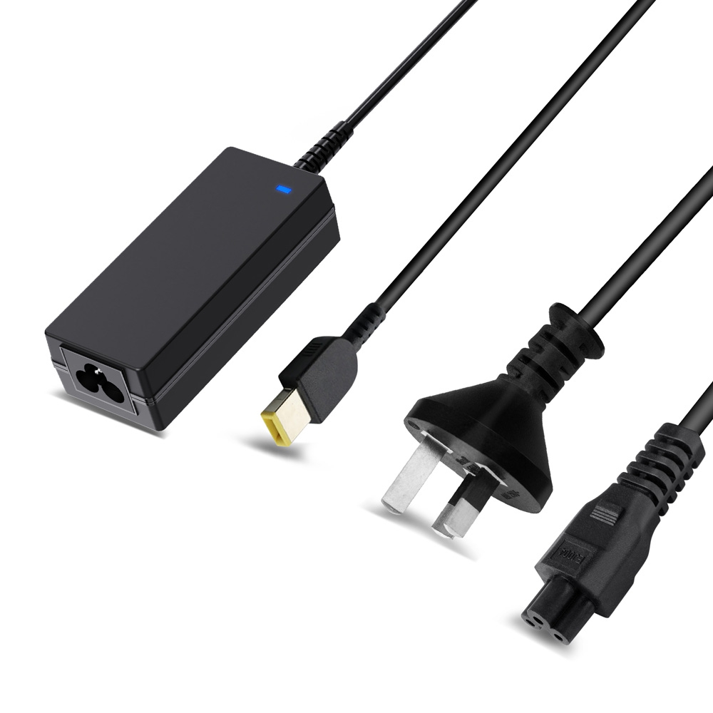 Laptop Power Adapter For Lenovo LO65200USB-Black (Lenovo Slim Tip)