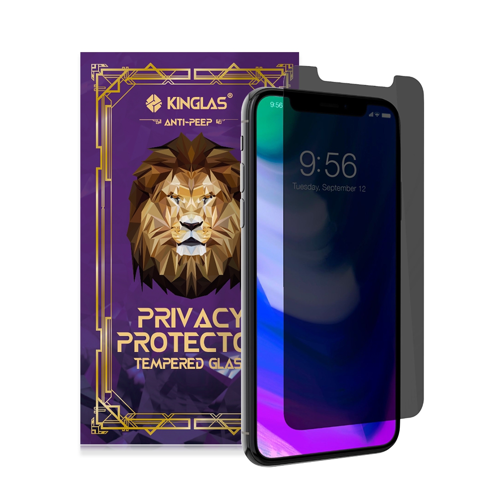 Kinglas Privacy Tempered Glass Screen Protector*iPhone XR / 11