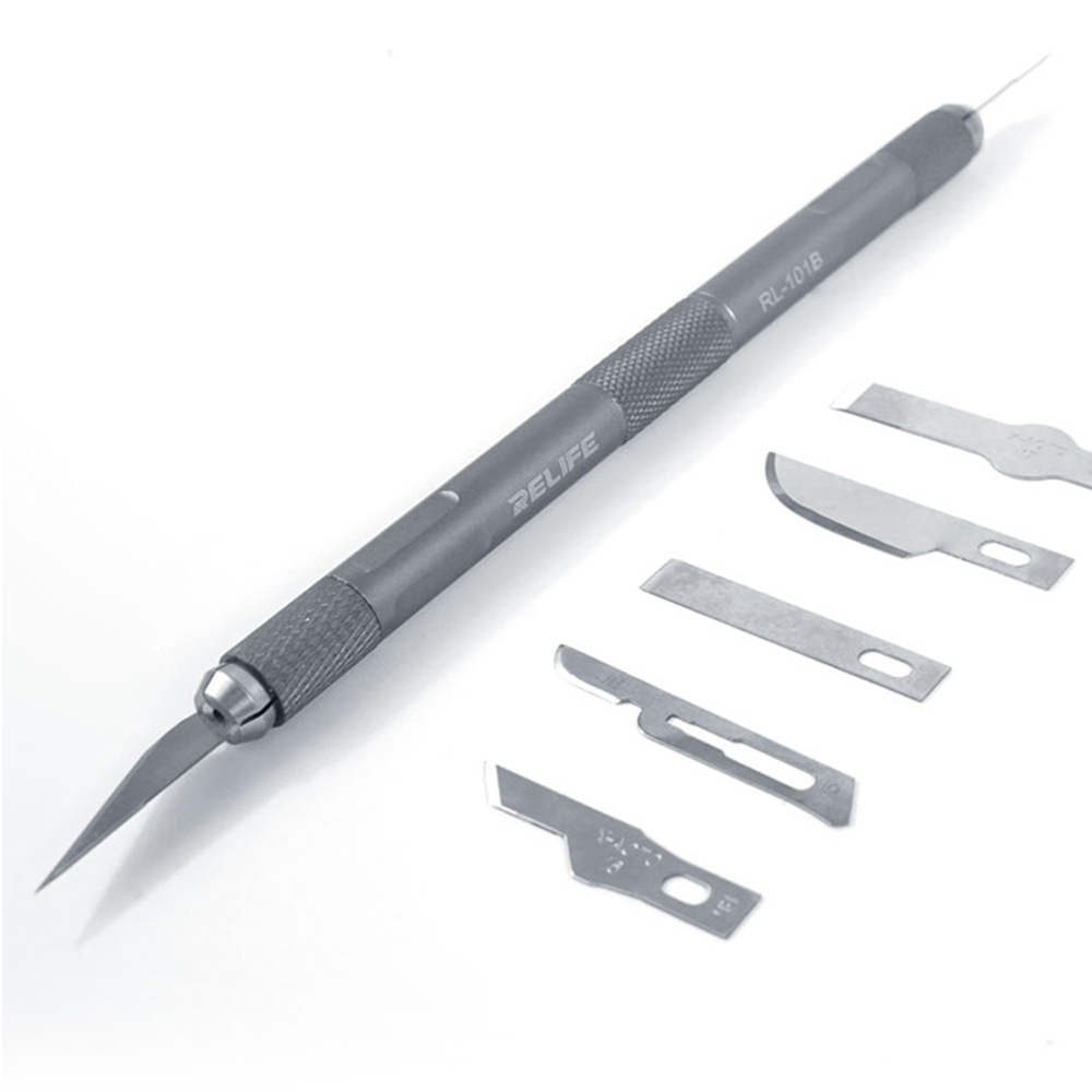 RELIFE RL-101B 8 in 1 CPU Remove Glue Blade Knife Set