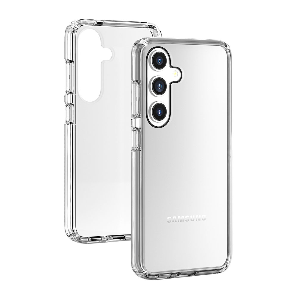 UTIA Ultimake Shockproof Case Cover for Samsung Galaxy S24 / S25-Clear Black
