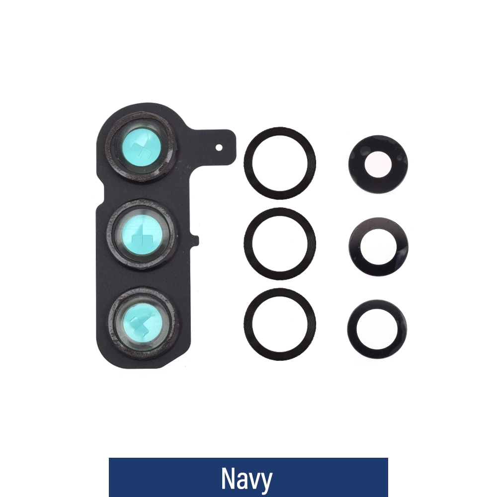Rear Camera Glass With Frame for Samsung Galaxy S25 Plus S936B-Navy