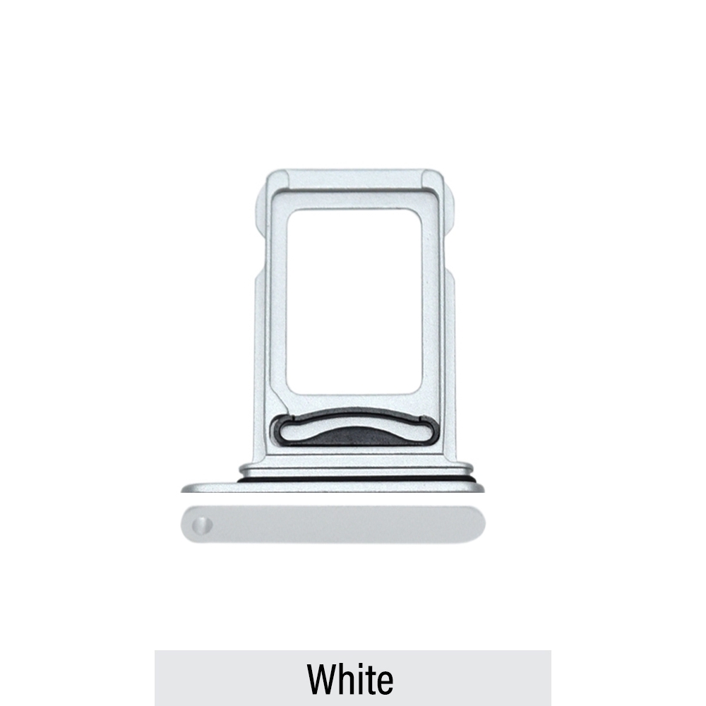 Dual SIM Card Tray for iPhone 16e-White