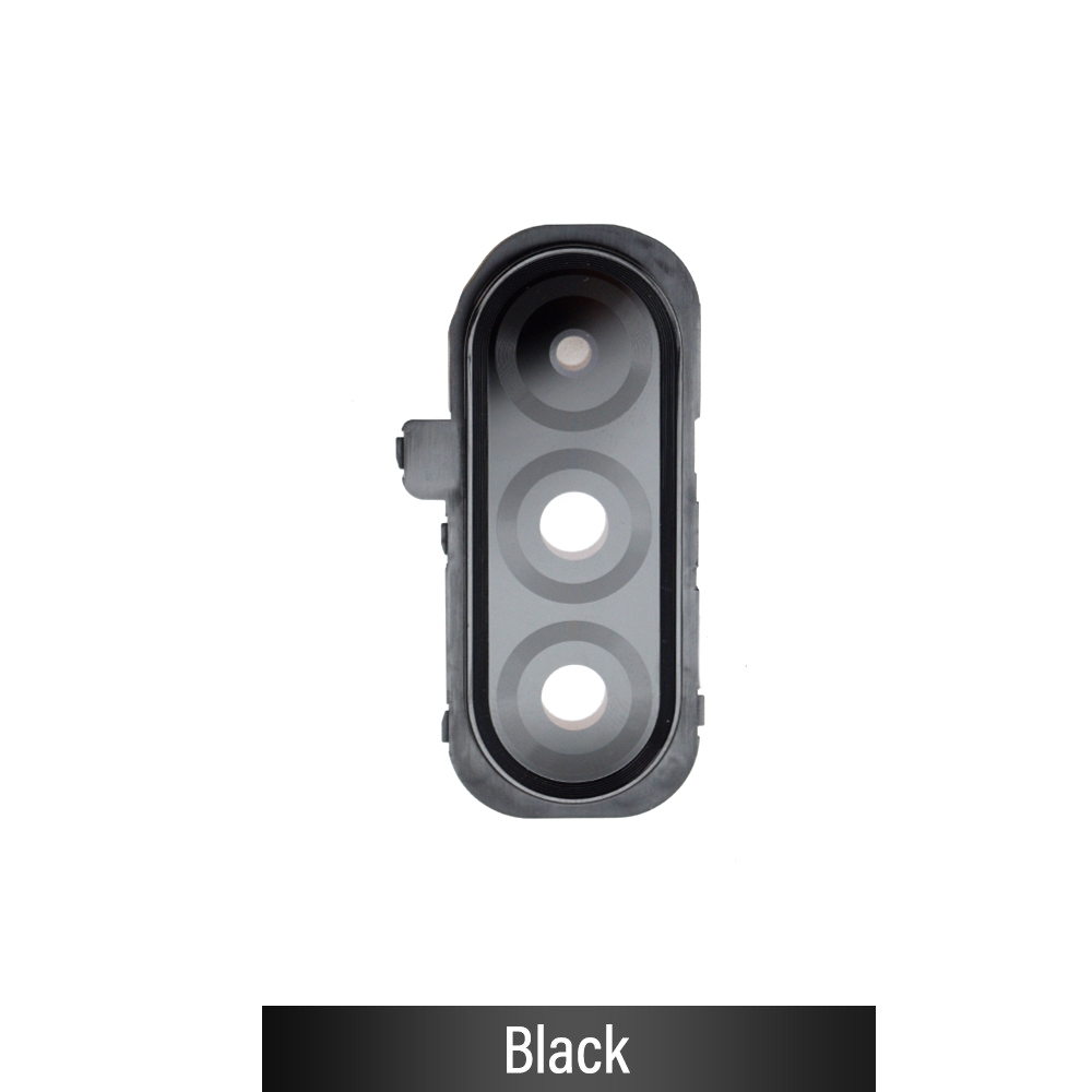 Rear Camera Glass With Frame for Samsung Galaxy A17 4G A175F / A17 5G A176B -Black