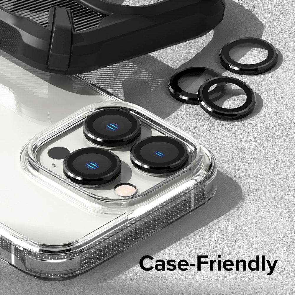 Kinglas Camera Lens Protector for iPhone 15 / 15 Plus (Set of 2)-Graphite