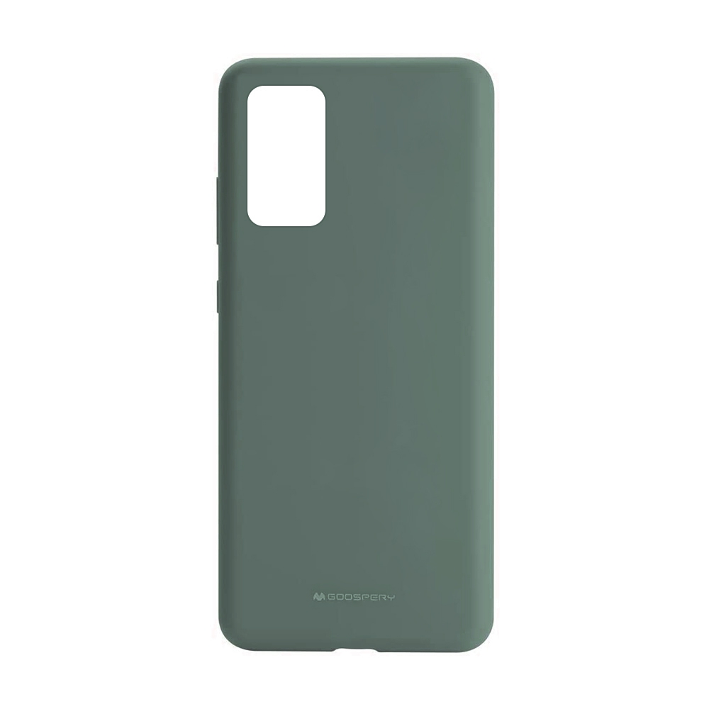 Mercury Silicone Cover Case for Samsung Galaxy S20 Plus-Pink Sand