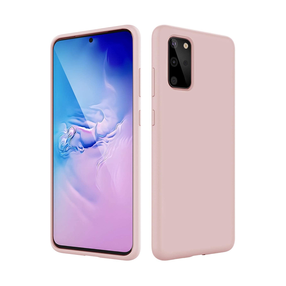 Liquid Silicone Case Cover for Samsung Galaxy S20 FE-Stone