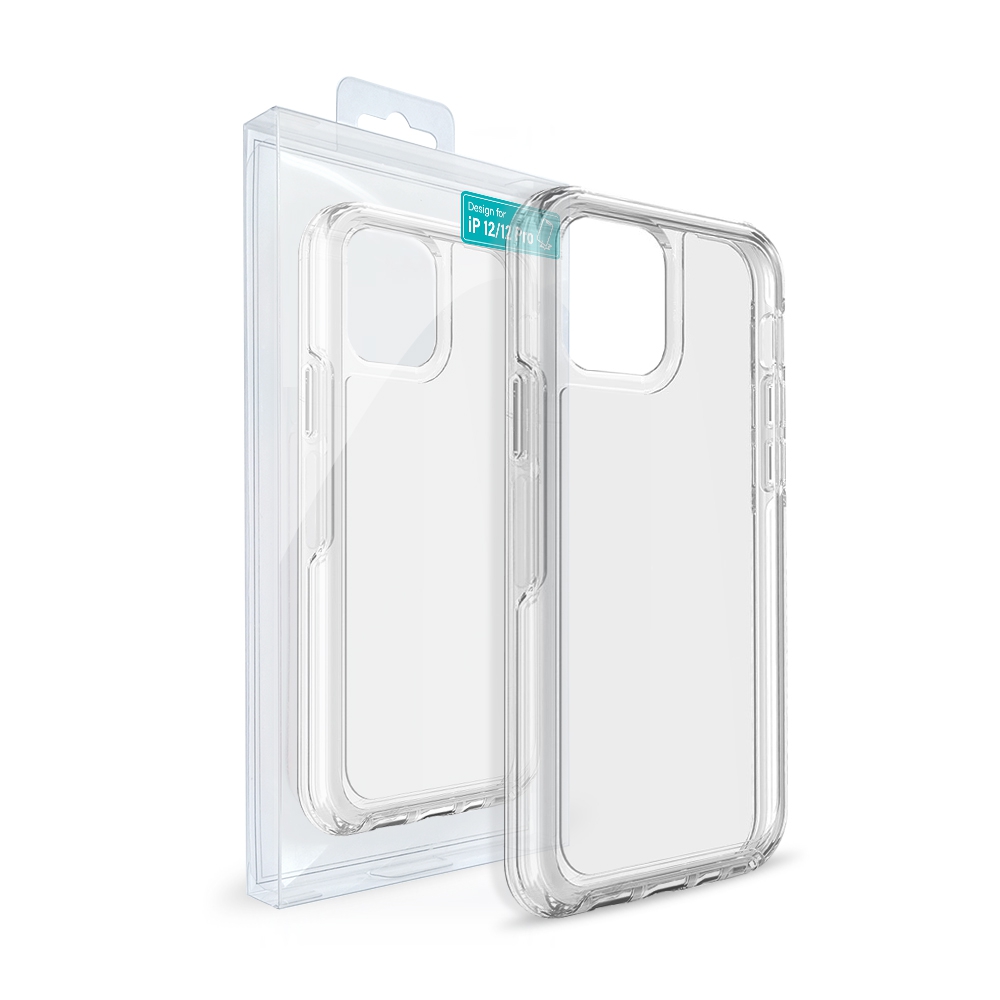Clear Acrylic Shockproof Case Cover*iPhone 12 / 12 Pro (6.1'')