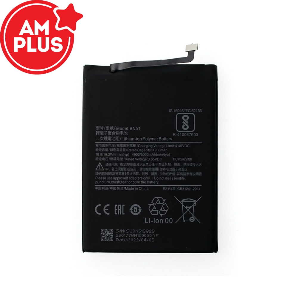Xiaomi Redmi 8A / 8 Replacement Battery 4900mAh (AMPLUS)
