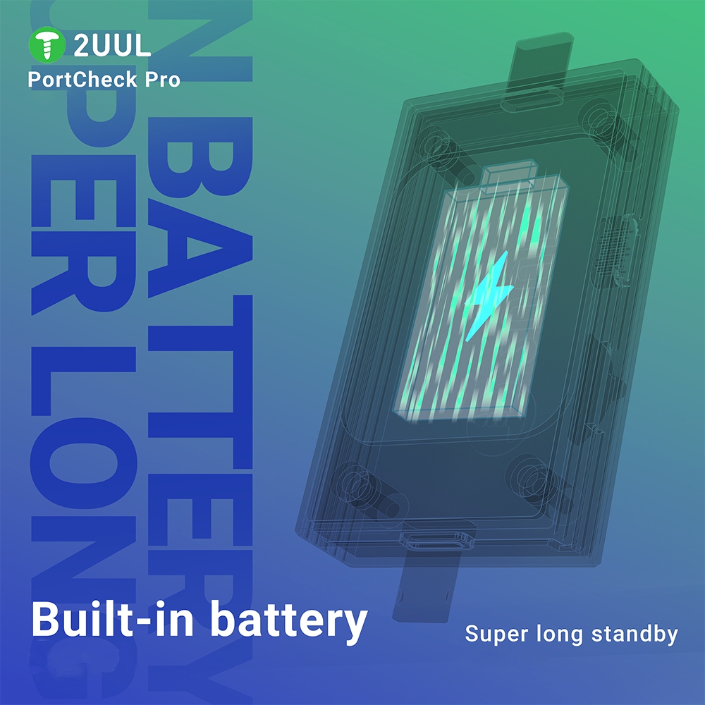 2UUl PW31 PortCheck Pro 5V / 2A Type-C / Lighting Interface Automatic Tail Plug Detector