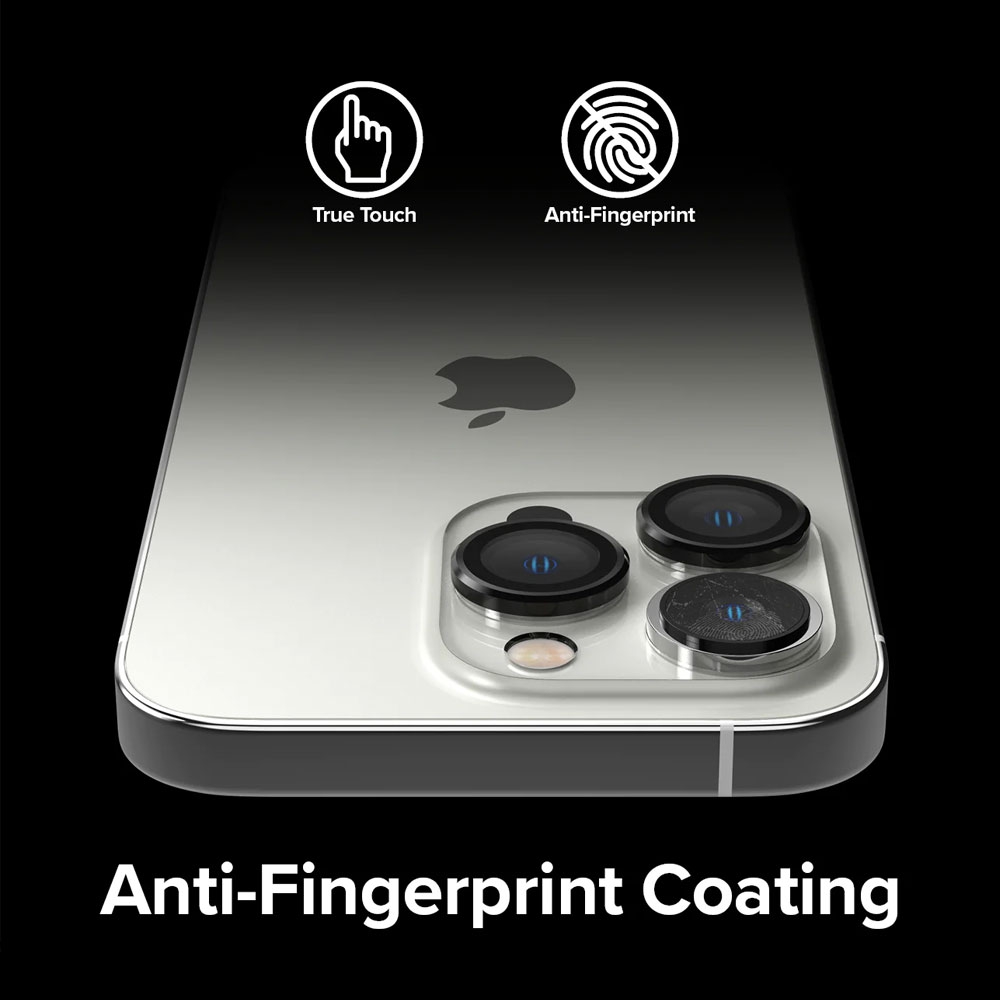 Kinglas Camera Lens Protector for iPhone 15 / 15 Plus (Set of 2)-Graphite