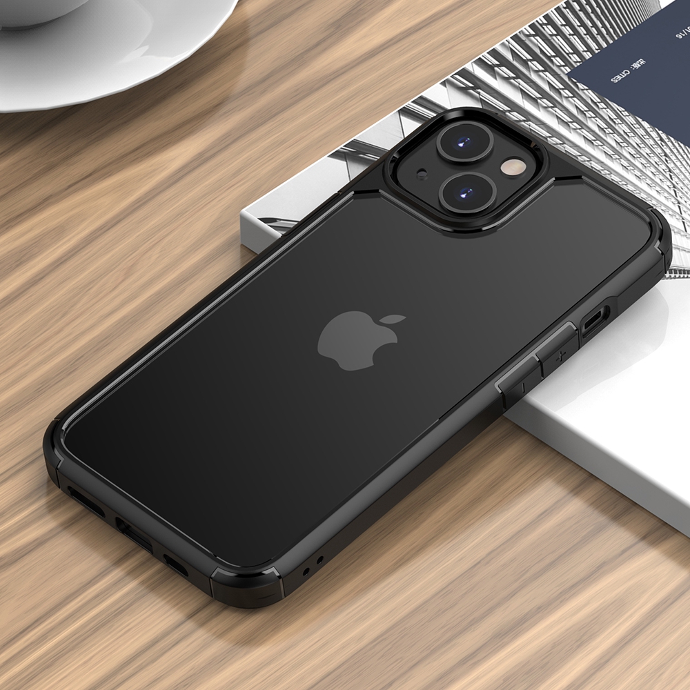 Shockproof YJ Cover Case for iPhone 13-Black