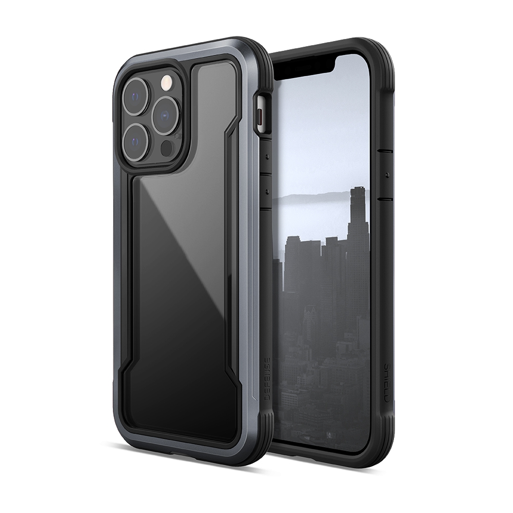 X-doria Original Defense Shield Case Cover for iPhone 13 Pro-Iridescent