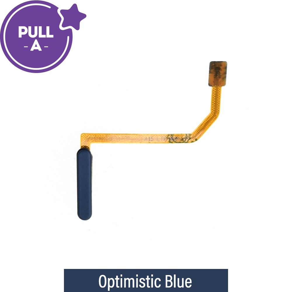 Fingerprint Reader with Flex Cable for Samsung Galaxy A15 A155F (PULL-A)-Optimistic Blue