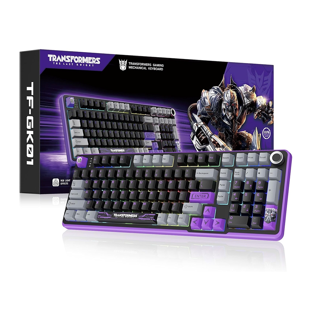 Transformers GK01 Wireless Mechanical Keyboard-Black