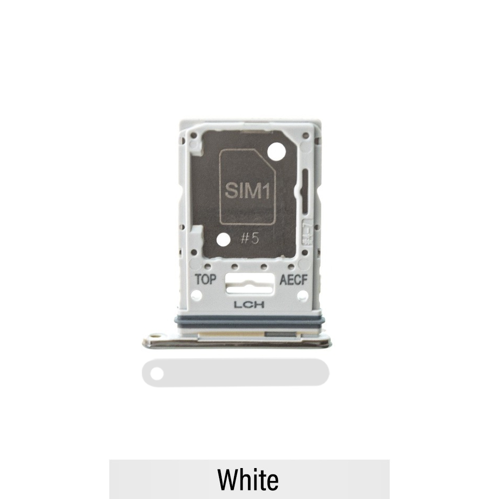 Single SIM Card Tray for Samsung Galaxy A53 5G A536B-White