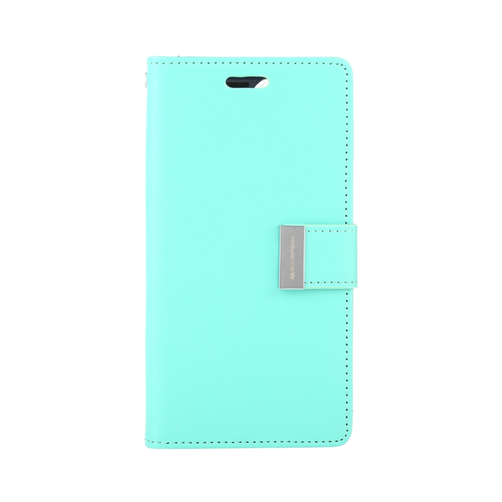 Mercury Rich Diary Case for iPhone 15 Pro Max-Gold