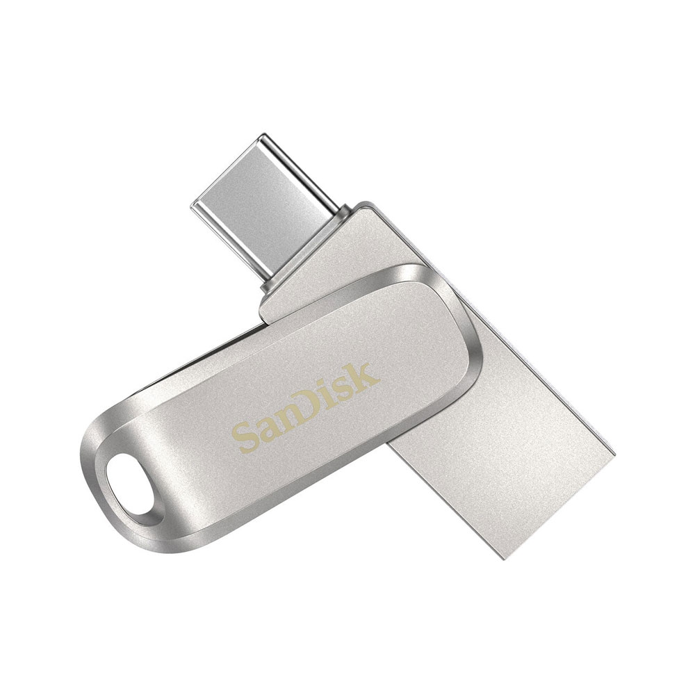 SanDisk 128GB Ultra Dual Luxe Flash Drive (USB Type-C / Type-A) (SDDDC4-128G)