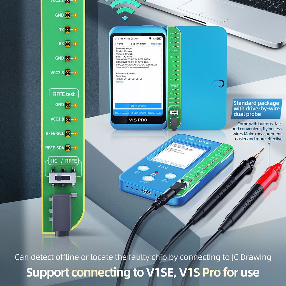 JC V1SE / V1S Pro Bus Detection Board for Phone IIC and RFFE Detection