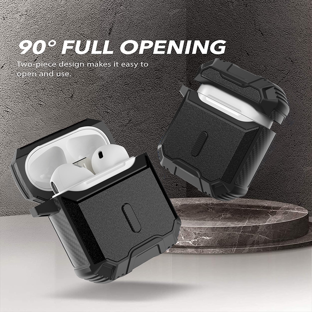 Shockproof Robot Armor Hard Plastic Case for AirPods 1st generation / 2nd generation