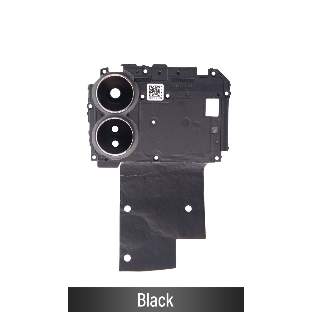 Rear Camera Lens with Bezel for OPPO A17-Black