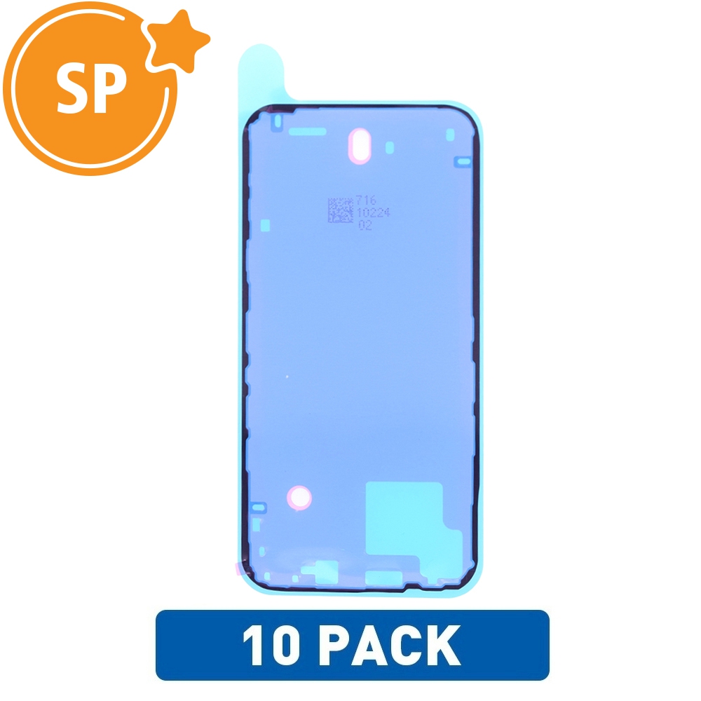 Waterproof LCD Adhesive Seal Compatible (Back) for iPhone 14 Plus 923-08093 (Pack of 10) (Service Pack) 