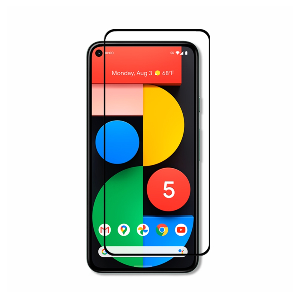 3D Full Coverage Tempered Glass Screen Protector*Google Pixel 5
