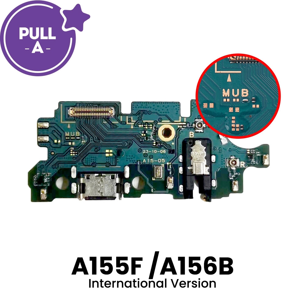 Charging Port Board for Samsung Galaxy A15 A155F / A15 5G A156B  / A156U (International Version) (PULL-A)