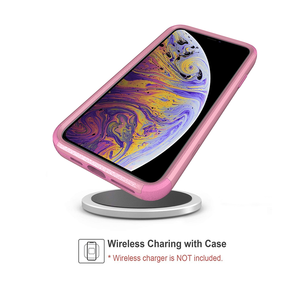Re-Defense Premium Shockproof Heavy Duty Armor Case Cover for iPhone XS Max-Black