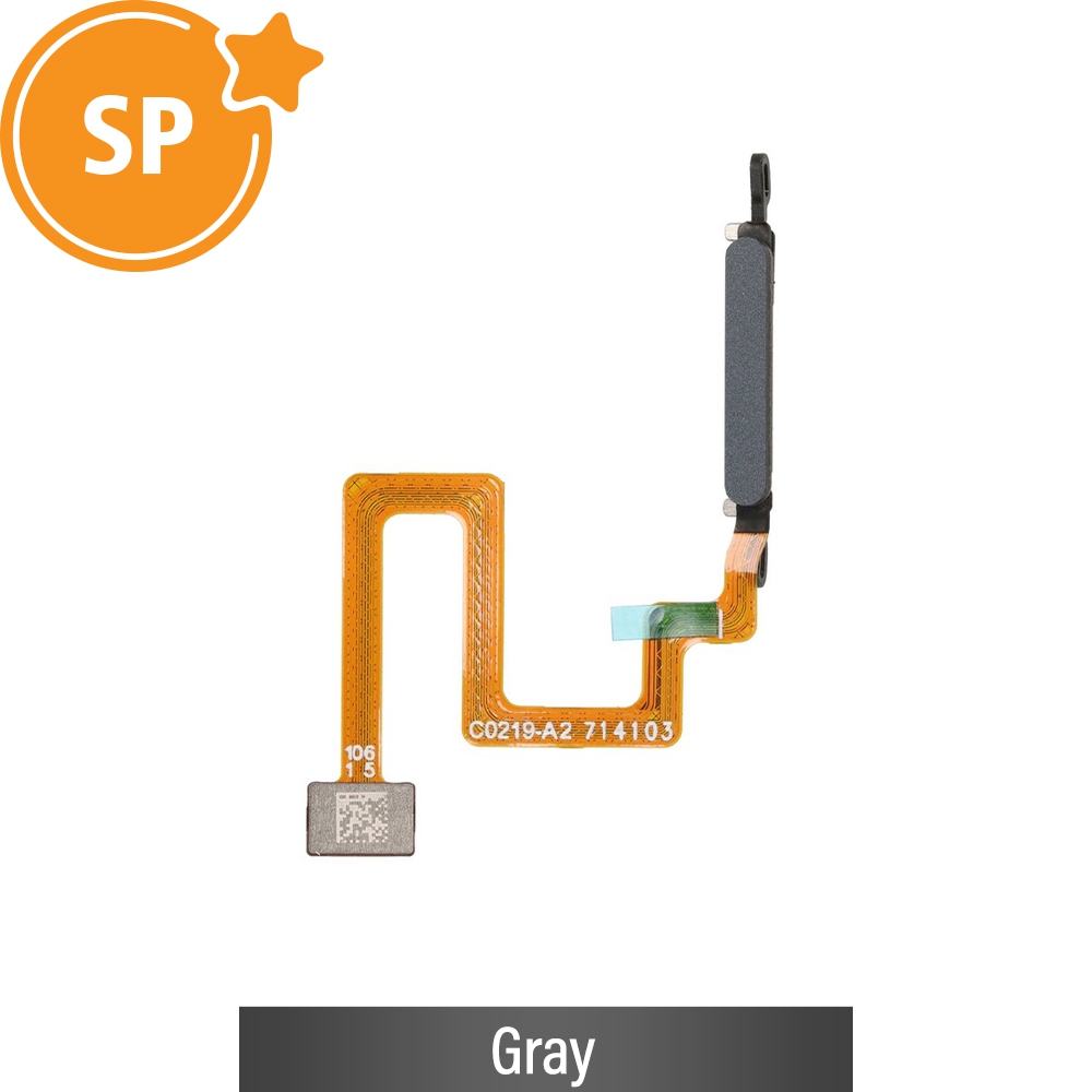 Fingerprint Reader with Flex Cable for Samsung Galaxy A22 5G A226B GH81-20736A (Service Pack)-Gray