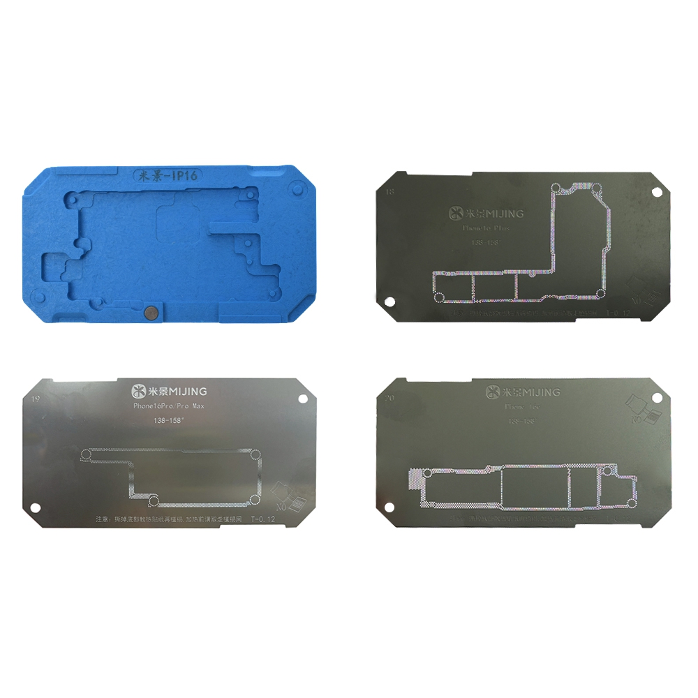 Mijing Z20 Pro 4-in-1 Motherboard Middle Layer Planting Tin Platform for iPhone 16 Series