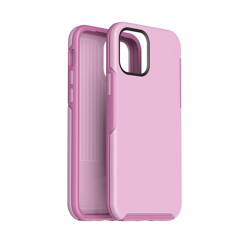 Symmetry Shockproof Case Cover for iPhone 12 Pro Max (6.7'')-Army