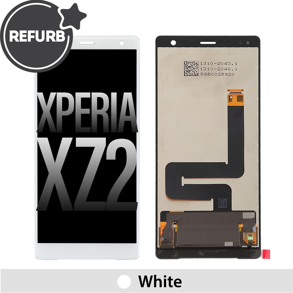 REFURB LCD Assembly without Frame*Sony Xperia XZ2-White