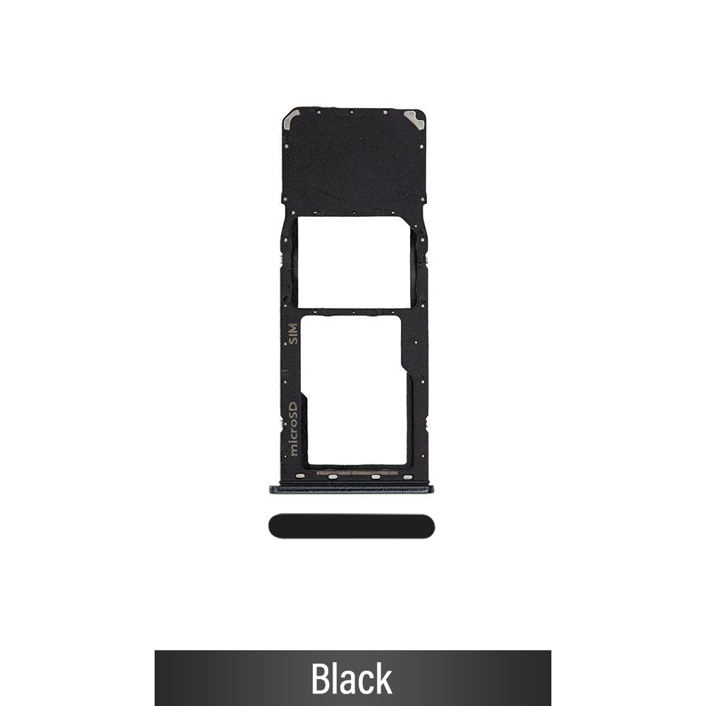 Single SIM Card Tray for Samsung Galaxy A20 A205F / A30 A305F / A50 A505F-Black