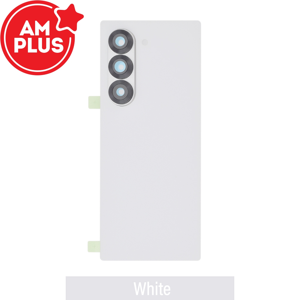 AMPLUS Rear Cover Glass for Samsung Galaxy Z Fold6 F956B-White
