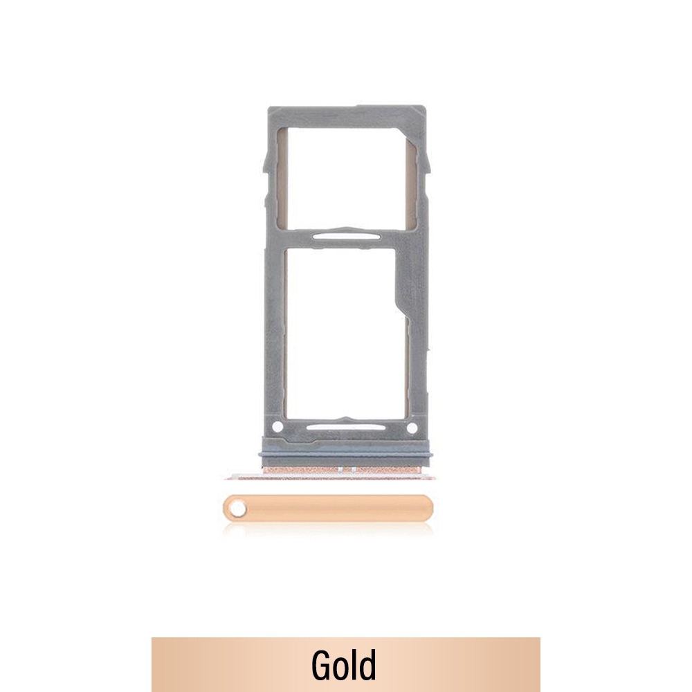 Single SIM Card Tray for Galaxy S9 G960F / S9 Plus G965F-Gold