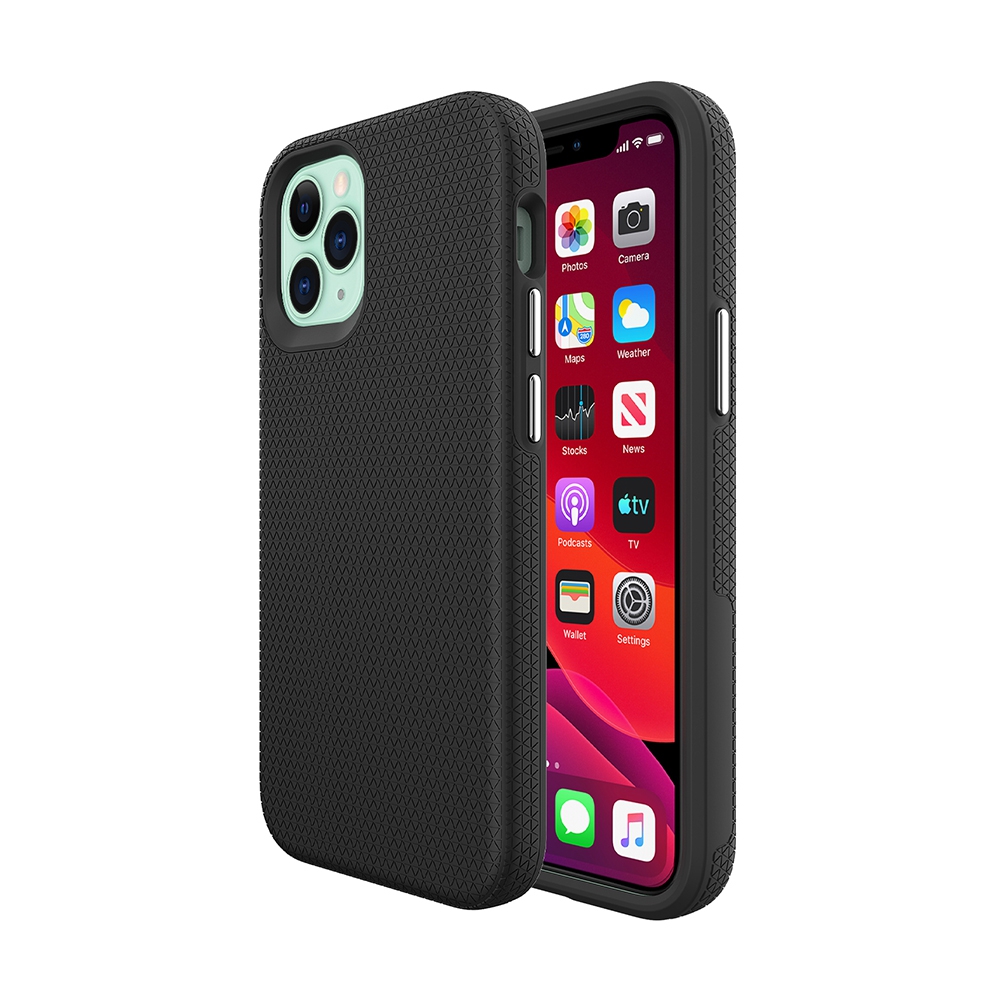 Rhinos Rugged Shockproof Case for iPhone 12 mini (5.4'')-Red