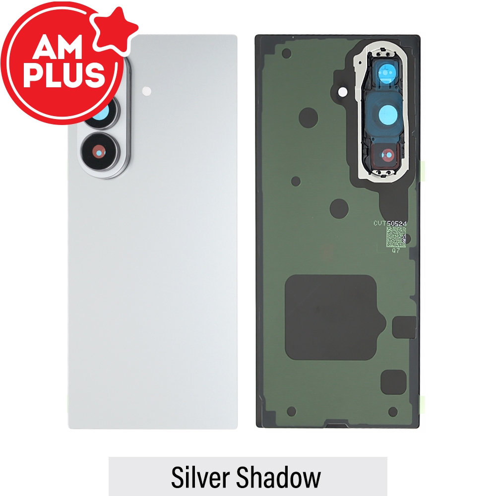 AMPLUS Rear Cover Glass for Samsung Galaxy Z Fold7 5G F966B-Silver Shadow