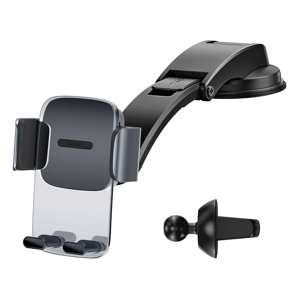Baseus 2 in 1 Gravity Car Phone Mount Holder For Air Vent and Dashboard