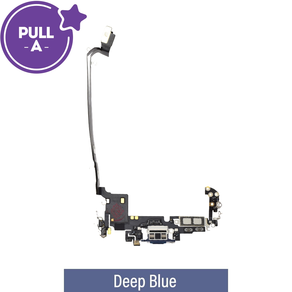 Charging Port for iPhone 17 Pro Max (US/eSIM Version) (PULL-A)-Deep Blue