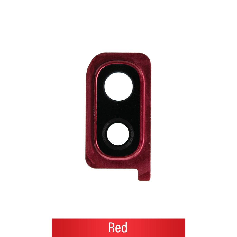 Rear Camera Lens Back Glass Cover for Samsung Galaxy A2 Core A260F-Red
